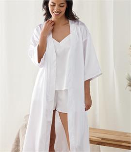 Towel City Ladies Satin Robe